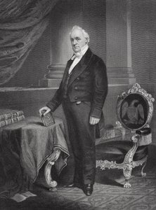 Ritratto di James Buchanan (1791-1868) da Alonzo Chappel